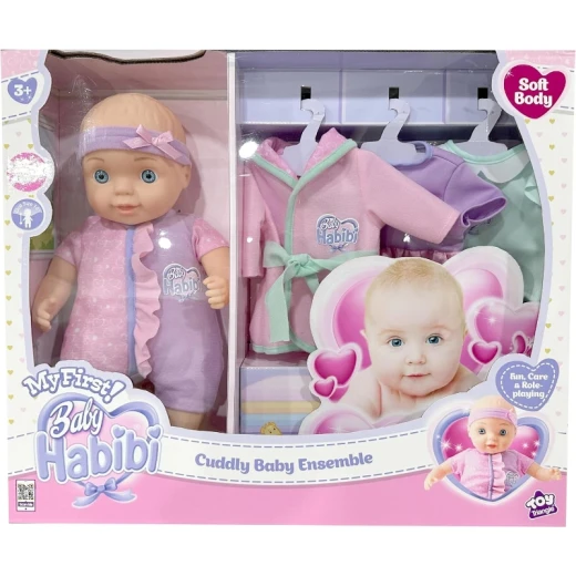 Baby Habibi Doll My First Cuddly Baby Ensemble 14-Inch Baby Habibi Doll My First Cuddly Baby Ensemble 14-Inch
