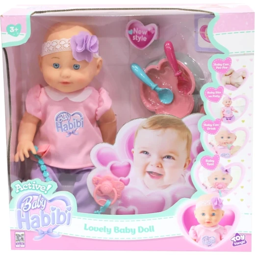 Baby Habibi Active Doll Lovely Baby Doll 14-Inch