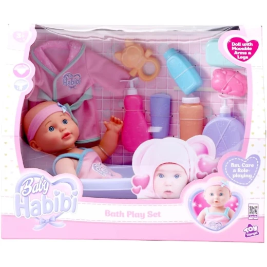 Baby Habibi Doll Bath Playset 14-Inch Baby Habibi Doll Bath Playset 14-Inch