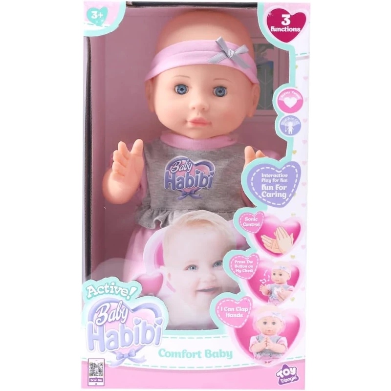 Baby Habibi Active Doll Comfort Baby 14-Inch - New Boy