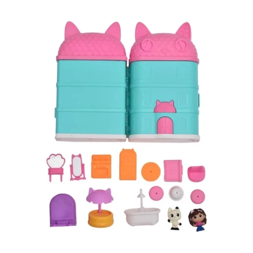 Gabby’s Dollhouse Value Playset – Playset Inspired by Gabby’s Dollhouse Series, Includes Interactive Dollhouse with Accessories and Figures for Imaginative Kids Play - Spin Master - Image 3
