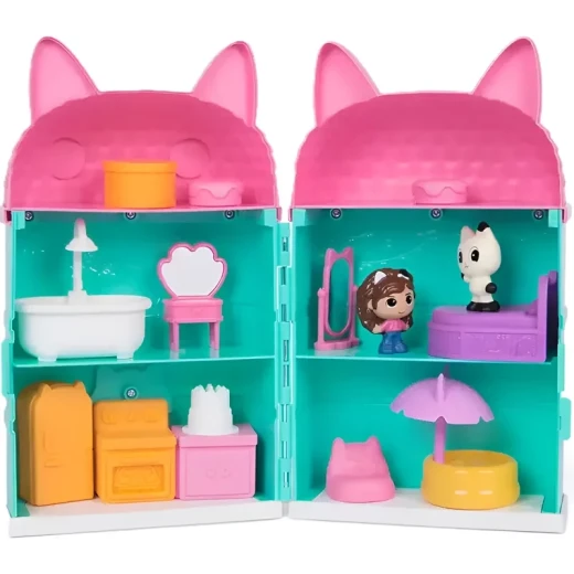 Gabby’s Dollhouse Value Playset – Playset Inspired by Gabby’s Dollhouse Series, Includes Interactive Dollhouse with Accessories and Figures for Imaginative Kids Play - Spin Master - Image 4