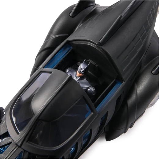 DC Batman, Retro Collection Batmobile with Figure - Spin Master - Image 7