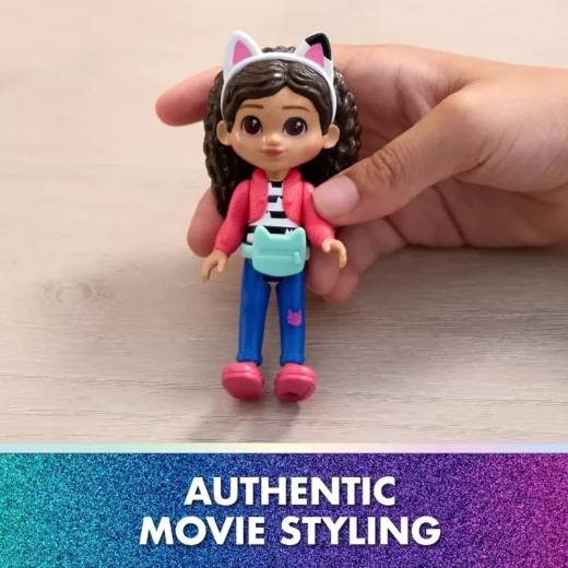 Gabby’s Dollhouse: The Movie Cat-Venture Crew Pack – Movie Character Figure Set, Collectible Cute Cat Toys, Interactive Kids Playset Inspired by Gabby’s Dollhouse Movie - Spin Master - Image 5