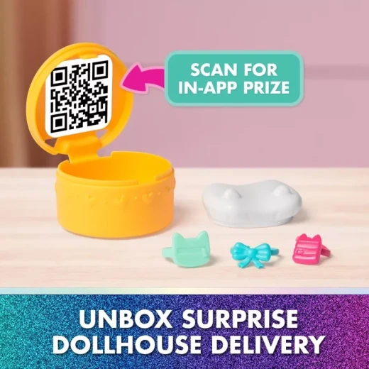 Gabby’s Dollhouse: The Movie Cat-Venture Crew Pack – Movie Character Figure Set, Collectible Cute Cat Toys, Interactive Kids Playset Inspired by Gabby’s Dollhouse Movie - Spin Master - Image 8