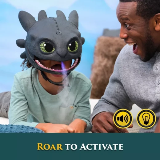 DreamWorks Dragons – Blast & Roar Toothless Mask - Spin Master - Image 8