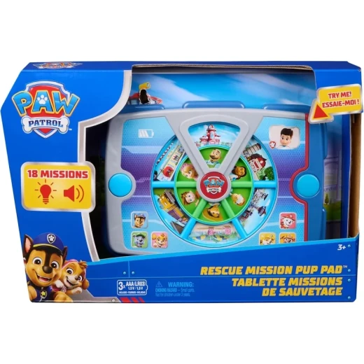 Paw Patrol Academy Rescue Mission Pup Pad – Interactive Educational Learning Device for Kids, Rescue Missions Gameplay, Fun Learning Activities Inspired by Paw Patrol Adventures Paw Patrol Academy Rescue Mission Pup Pad – Interactive Educational Learning Device for Kids, Rescue Missions Gameplay, Fun Learning Activities Inspired by Paw Patrol Adventures