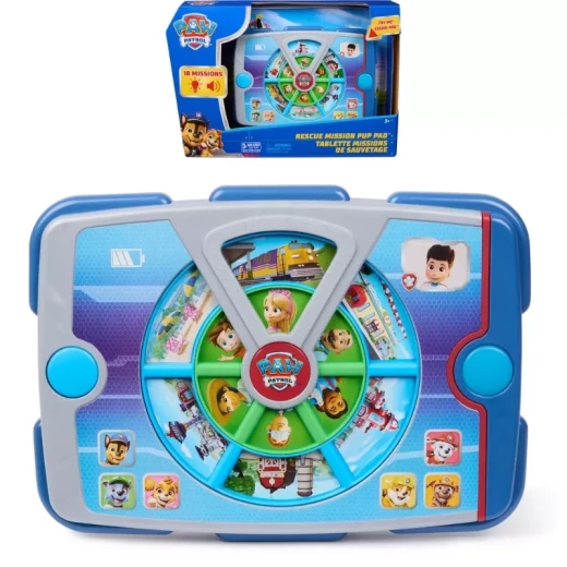 Paw Patrol Academy Rescue Mission Pup Pad – Interactive Educational Learning Device for Kids, Rescue Missions Gameplay, Fun Learning Activities Inspired by Paw Patrol Adventures - Spin Master - Image 3