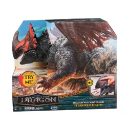 Dreamworks Dragons, How To Train Your Dragon, Titan Red Death with Sound