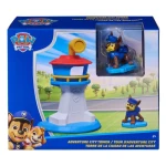 Paw Patrol Mini Playset Chase Adventure Tower – برج مغامرات تشيس المصغر من باو باترول، مجموعة لعب إنقاذ تفاعلية مع شخصية تشيس، مغامرات ممتعة ولعب تخيلي للأطفال - سبين ماستر