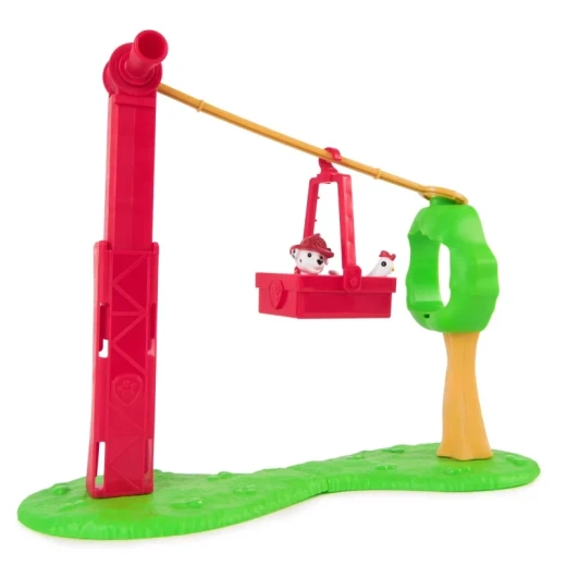 Paw Patrol Mini Playset Marshall Wire Slider – مجموعة لعب مارشال مع مسار انزلاق سلكي من باو باترول، مغامرات إنقاذ تفاعلية، لعبة أطفال ممتعة لتنمية الخيال واللعب الحركي - سبين ماستر - Image 4