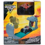 Monster Jam ThunderROARus Launcher Playset 1:72 – Monster Truck Launcher Playset, Action-Packed Stunt Racing Toy, Fun Adventure Set for Kids and Monster Jam Fans - Spin Master