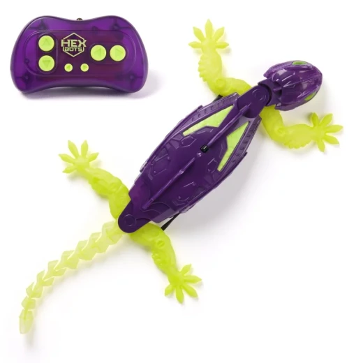 Hex Bots Wall Crawler Glow-in-the-Dark Gecko - Spin Master - Image 3