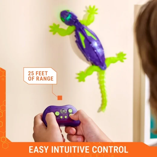 Hex Bots Wall Crawler Glow-in-the-Dark Gecko - Spin Master - Image 7