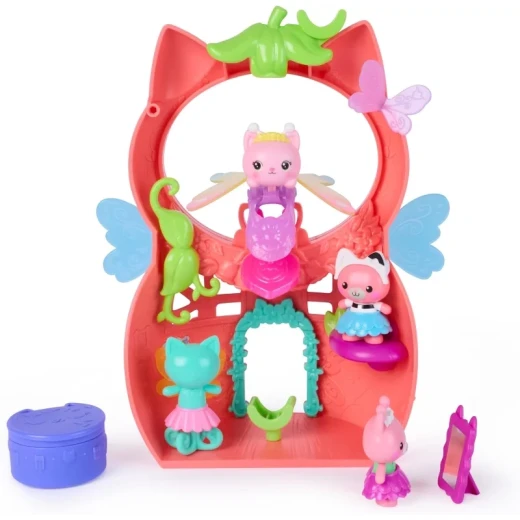 بيت دمى غابي – فيريري لانديا (Fairylandia)، مجموعة لعب كِتي فيري الطائرة الرائعة (Kitty Fairy’s Flutter-riffic Playset) - سبين ماستر - Image 4