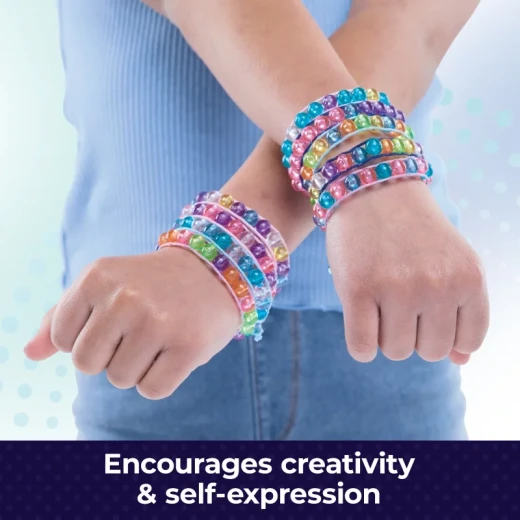 Cool Maker BFF Beads Bracelet Kit – DIY Friendship Bracelet Craft Kit for Kids, Make Custom Beaded BFF Bracelets with Included Tools and Accessories, Creative and Fun Gift Set for Girls - Spin Master - Image 7