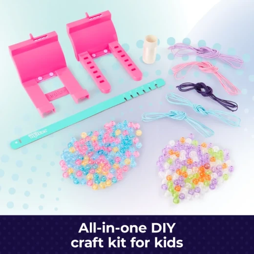 Cool Maker BFF Beads Bracelet Kit – DIY Friendship Bracelet Craft Kit for Kids, Make Custom Beaded BFF Bracelets with Included Tools and Accessories, Creative and Fun Gift Set for Girls - Spin Master - Image 8