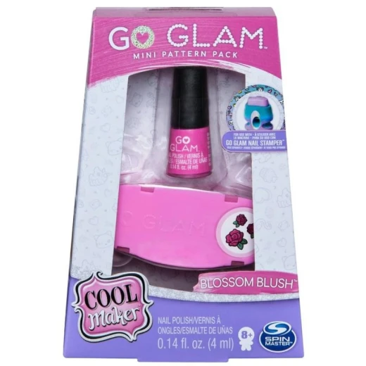 Cool Maker GO GLAM Mini Nail Stamper Kit Custom Manicures for Girls Blossom Blush Cool Maker GO GLAM Mini Nail Stamper Kit Custom Manicures for Girls Blossom Blush