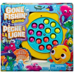 Gone Fishin' Game – Classic Magnetic Fishing Toy Set for Kids with Rotating Pond