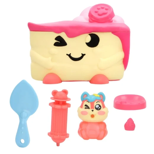 Breakeez Cakes Assorted 24 Pcs PDQ, fun surprise collectible mini cake-themed toys with different designs, featuring unboxing fun, imaginative play, and collectability for kids Each sold separately - IMC Toys - Image 4