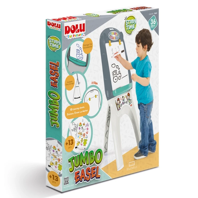 Dolu Jumbo Easel- Grey - Dolu