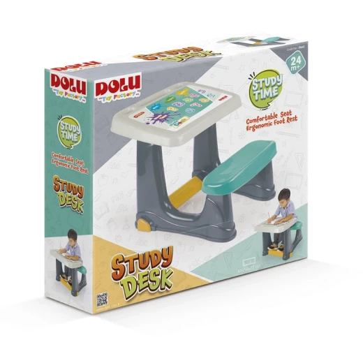 Dolu Study Desk- Grey Dolu Study Desk- Grey