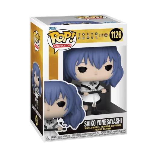 Pop! Animation: Tokyo Ghoul – Saiko Yonebayashi Vinyl Figure, Collectible Funko Pop Anime Character for Fans, Perfect for Display, Collecting, and Gifting Pop! Animation: Tokyo Ghoul – Saiko Yonebayashi Vinyl Figure, Collectible Funko Pop Anime Character for Fans, Perfect for Display, Collecting, and Gifting