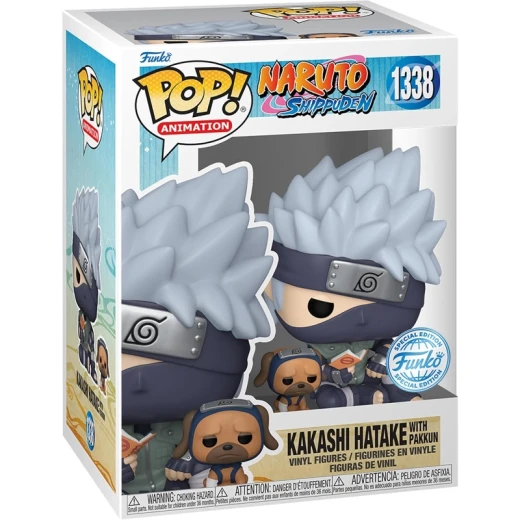 Pop! Animation: Naruto: Shippuden- Kakashi with Pakkun (Exclusive)