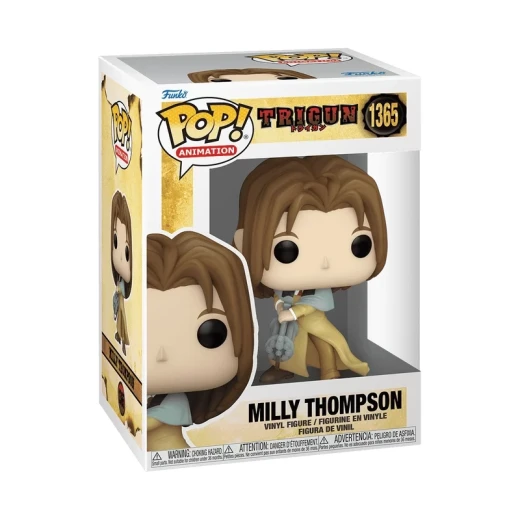 Pop! Animation: Trigun – Milly Thompson Vinyl Figure, Collectible Funko Pop Anime Character for Display, Collecting, and Gifting Pop! Animation: Trigun – Milly Thompson Vinyl Figure, Collectible Funko Pop Anime Character for Display, Collecting, and Gifting
