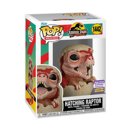 Pop! Movies: Jurrassic Park- Hatching Raptor (SDCC'23) Pop! Movies: Jurrassic Park- Hatching Raptor (SDCC'23)