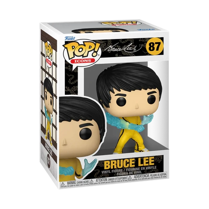 Pop! Icons: Bruce Lee (Be Water) - Funko