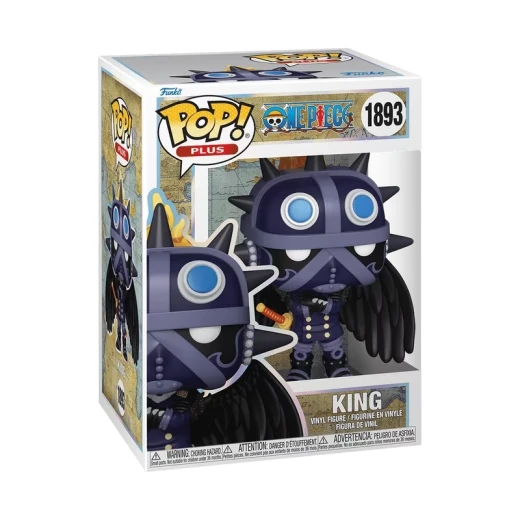 Pop Plus! Animation: One Piece – King Vinyl Figure, Collectible Funko Pop Plus Anime Character for Display, Collecting, and Gifting Pop Plus! Animation: One Piece – King Vinyl Figure, Collectible Funko Pop Plus Anime Character for Display, Collecting, and Gifting