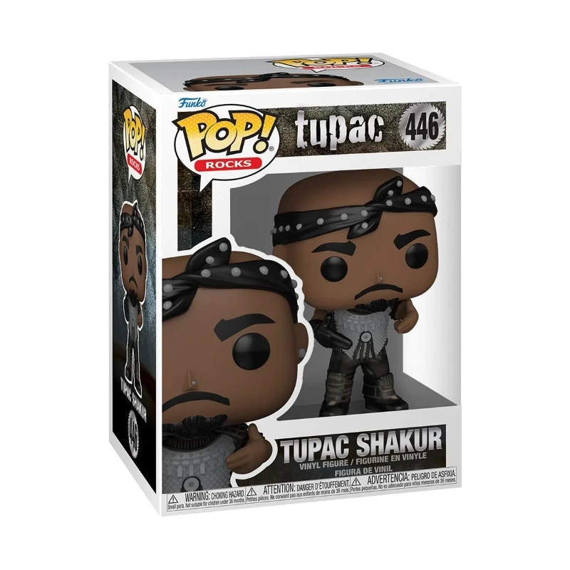 Pop! Rocks: 2Pac- Tupac Shakur (California Love) - Funko