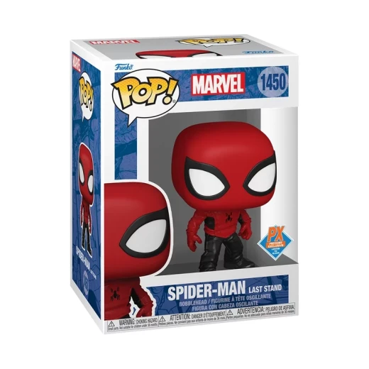 Funko Pop! Marvel: Spider-Man – Spider-Man (Last Stand) (Exclusive) Vinyl Figure | Limited Edition Comic-Inspired Collectible | Detailed Suit Design for Marvel Fans, Collectors and Display - Funko - Image 2