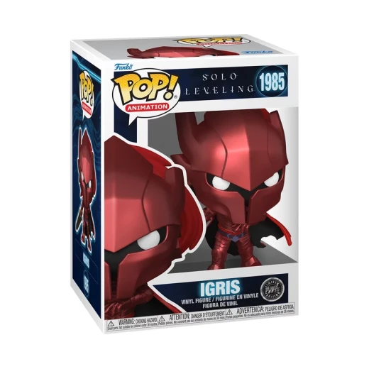 Funko Pop! Animation: Solo Leveling – Igris with Chase Vinyl Figure | Limited Edition Anime Collectible | Detailed Armored Knight Design for Solo Leveling Fans, Collectors and Display - Funko - Image 4