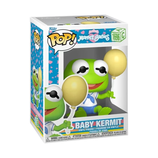 Pop! Disney: Muppet Babies – Baby Kermit Vinyl Figure, Collectible Funko Pop Character for Display, Collecting, and Gifting Pop! Disney: Muppet Babies – Baby Kermit Vinyl Figure, Collectible Funko Pop Character for Display, Collecting, and Gifting