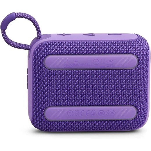 مكبر صوت بلوتوث JBL Go 4 محمول - بنفسجي - صغير ومقاوم للماء - جي بي ال - Image 4