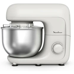خلاط مولينكس Bake Essential 4.8 لتر مع مجموعة الخبز - 800 واط، ضمان لمدة عامين