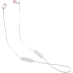 سماعات أذن لاسلكية JBL Tune 125BT - أبيض - بلوتوث 5.0، بطارية 16 ساعة