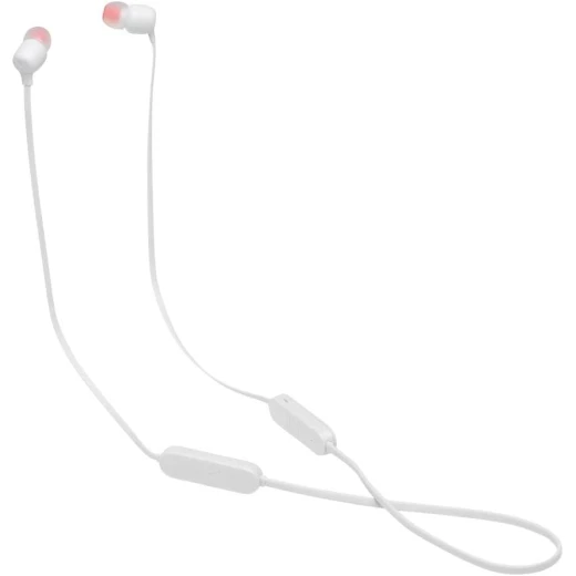 سماعات أذن لاسلكية JBL Tune 125BT - أبيض - بلوتوث 5.0، بطارية 16 ساعة سماعات أذن لاسلكية JBL Tune 125BT - أبيض - بلوتوث 5.0، بطارية 16 ساعة