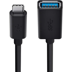 Belkin USB-C to USB-A Adapter - Fast Charging & Data Transfer for MacBook & Chromebook