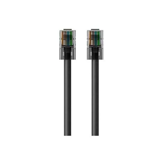 كابل إيثرنت بيلكين CAT6 بطول 2 متر أسود - شبكة سريعة وموثوقة كابل إيثرنت بيلكين CAT6 بطول 2 متر أسود - شبكة سريعة وموثوقة