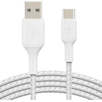 Belkin USB-A to USB-C Cable 3.3ft White - Fast Charging for iPhone 16, Galaxy S25, iPad Pro & More - Belkin