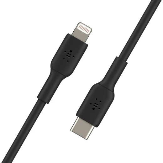 كابل بيلكن USB-C إلى Lightning بطول 3.3 قدم أسود - شحن سريع - بيلكين - Image 2