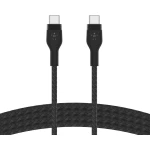 Belkin BoostCharge PRO Flex USB-C to USB-C Braided Silicone Cable, 2M, Black - Belkin