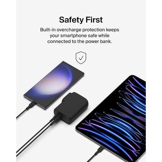 Belkin 25W Hybrid Wall Charger & 5K Travel Adapter Kit - Fast Charging for Phones & Tablets - Belkin - Image 7