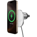 Belkin MagSafe Wireless Car Charger 15W - Secure Magnetic Vent Mount for iPhone 17/16/15/14/13 & Pixel 10 - White - Belkin