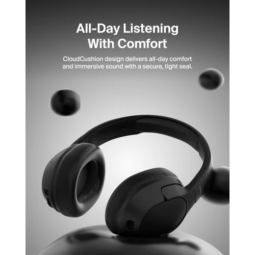 Belkin Soundform Isolate Noise Cancelling Headphones - Over-Ear Comfort, Long Battery Life - Belkin - Image 7