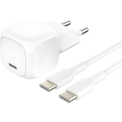 كابل بيلكين BOOST Charge USB-C 20W - شحن سريع ونقل بيانات 1 متر C-C CBL