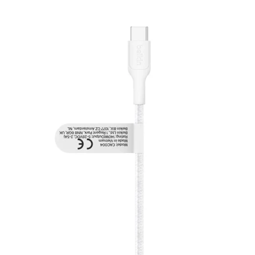 Belkin BoostCharge Pro Braided USB C to Dual USB C Cable 140W Black - Image 3